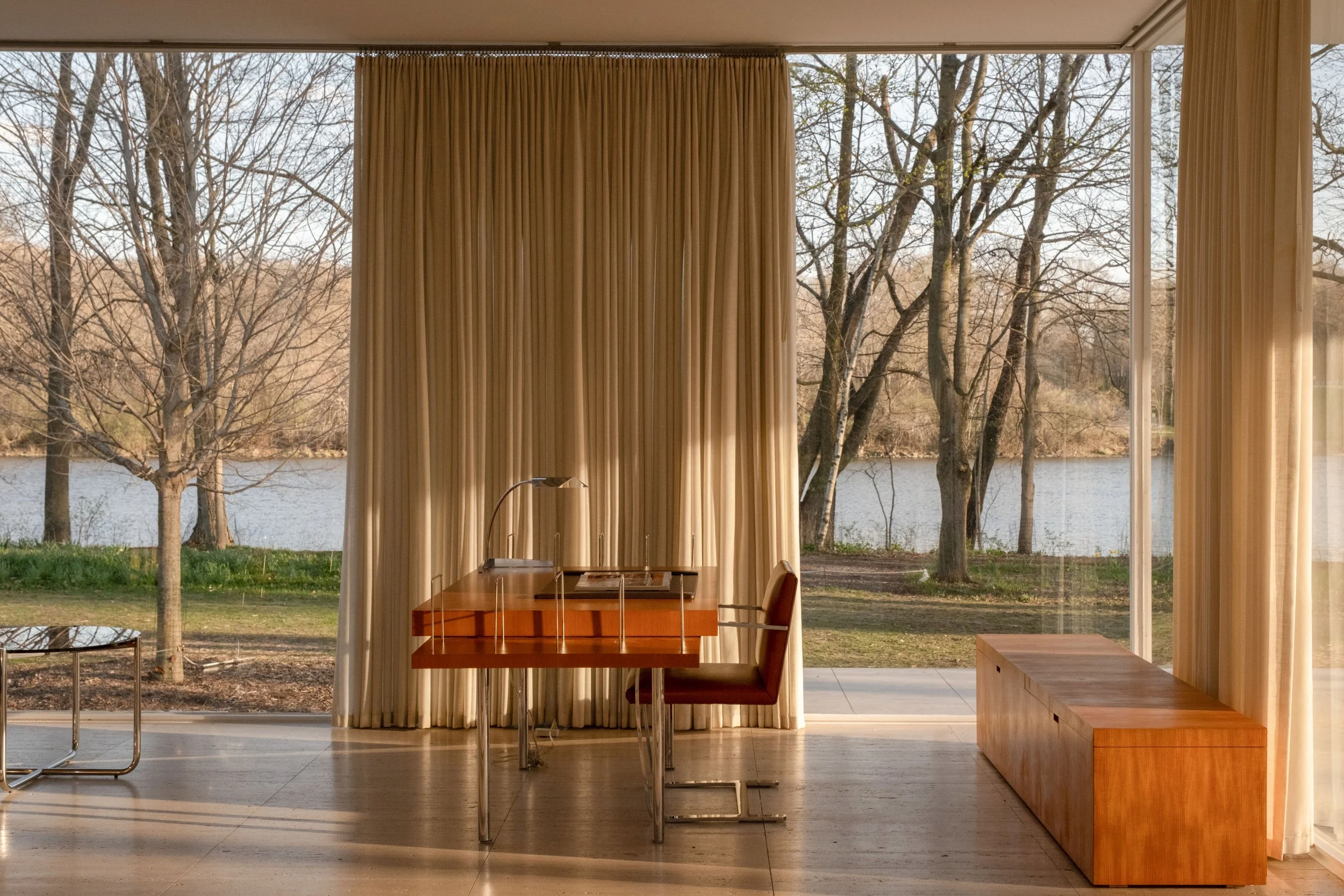 The Edith Farnsworth House, Ludwig Mies van der Rohe, 1945-51